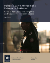 Police & law enforcement reform in Pakistan report cover