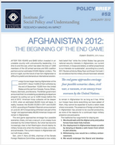 Afghanistan 2012 brief cover