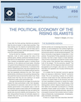 Political Economy of the Rising Islamists brief cover
