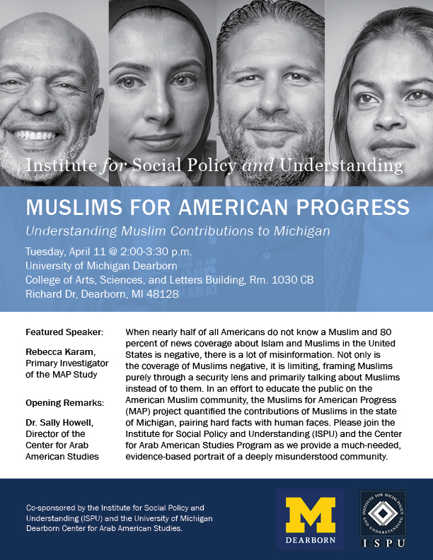 Muslims for American Progress event flyer