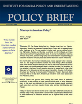 Disarray in American Policy brief cover