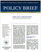 Foster Care-A National Problem brief cover