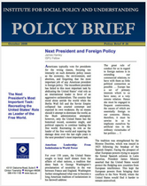 Next President and Foreign Policy policy brief cover