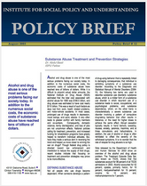 Substance Abuse Treatment and Prevention Strategies brief cover
