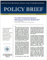 The 2004 Presidential Elections brief cover