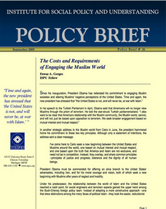 The Costs and Requirements of Engaging the Muslim World brief cover