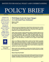 Will Obama go for the game changer policy brief cover