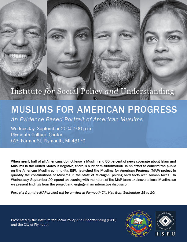 Muslims for American Progress - Plymouth Flyer