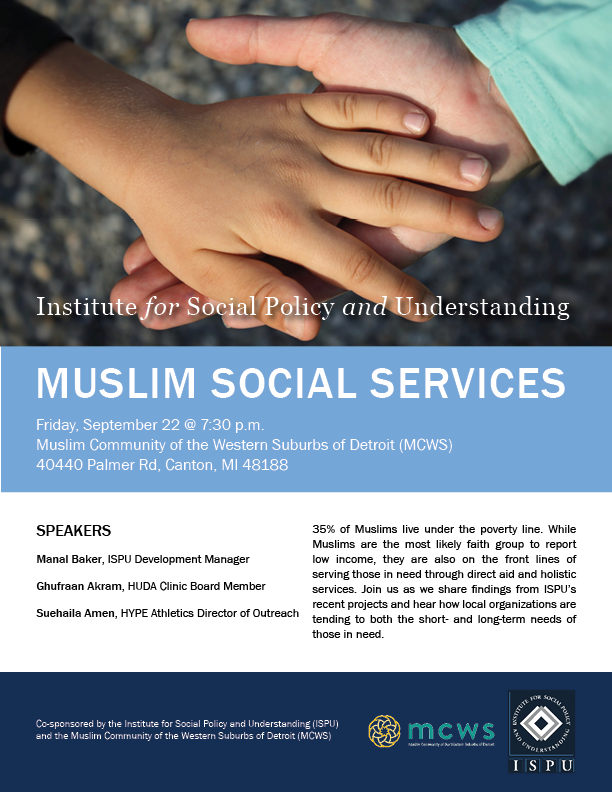 Muslim Social Services at MCWS flyer