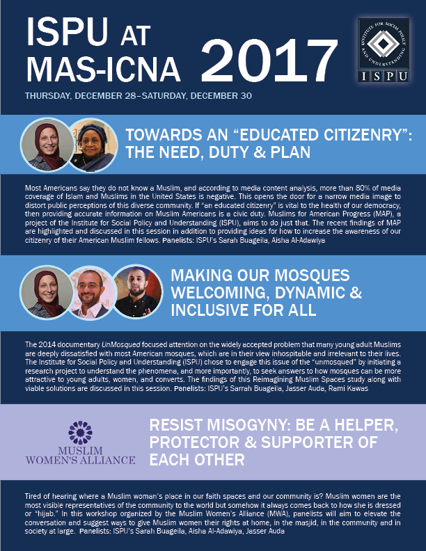 ISPU @ MAS-ICNA 2017 poster