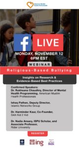 Religious-based bulling facebook live webinar