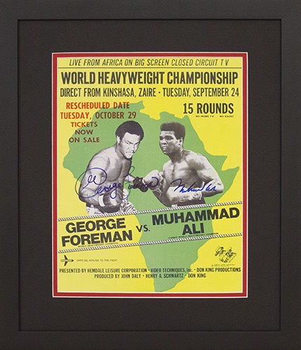 Muhammad Ali vs George Foreman Championship