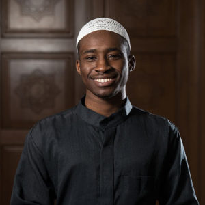 Portrait Of A Black African Man In Mosque