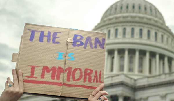 Cover photo: The Ban is Immoral by ep_jhu via Flickr Creative Commons (CC BY-NC 2.0)